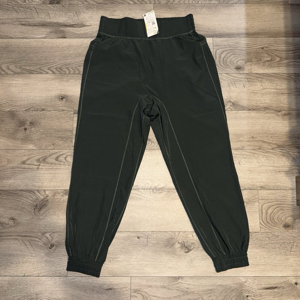 Halara High Waisted Plain Casual Joggers Women’s Athleisure Blue Sz Large